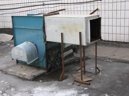 市委机关食堂风机噪声控制项目竣工