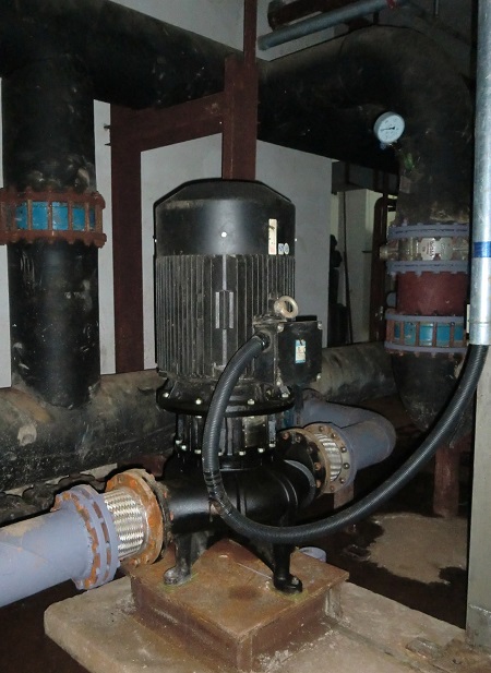 于洪区水调歌城地下换热站 噪声与振动综合治理完工