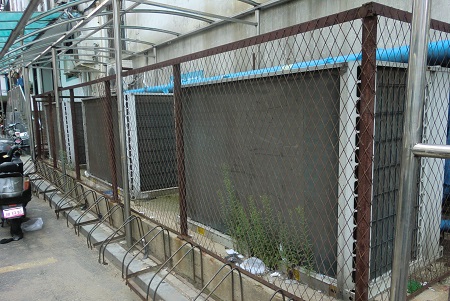 建行铁西支行空调制冷机组噪声控制完工