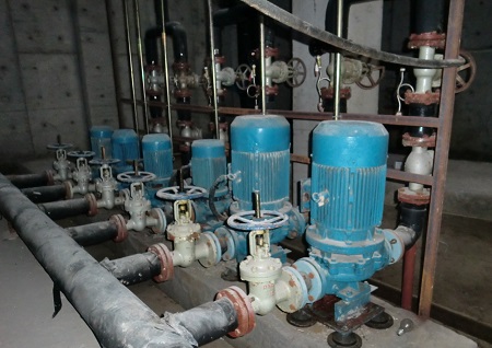 我司为辽阳市白塔区某小区地下换热站 噪声与振动综合控制提供声学服务