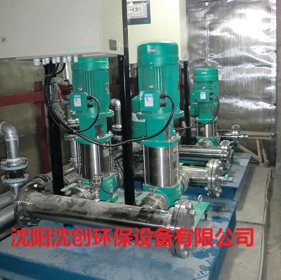 沈阳裕景中心11＃楼中转层水泵房 噪声与振动综合治理达标