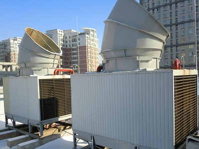 浦发银行冷却塔噪声控制项目完工