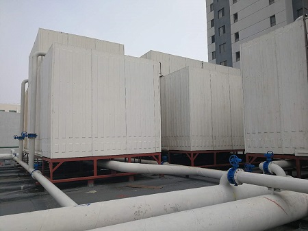 太平洋集团国际酒店冷却塔 噪声治理声学服务